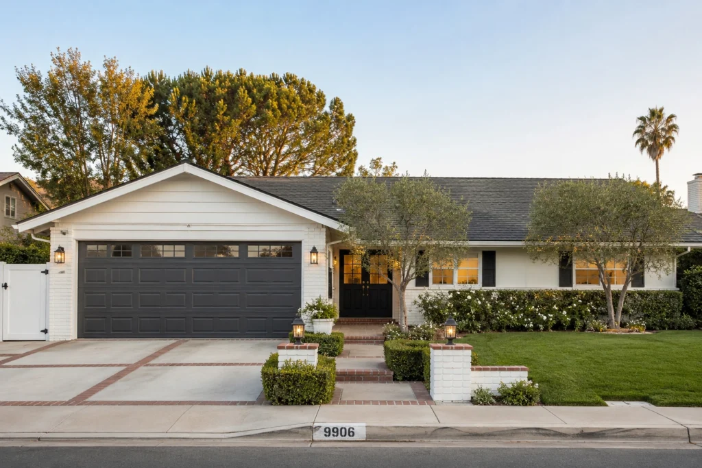 Bright exterior of a single-family rental home in Fountain Valley, Orange County