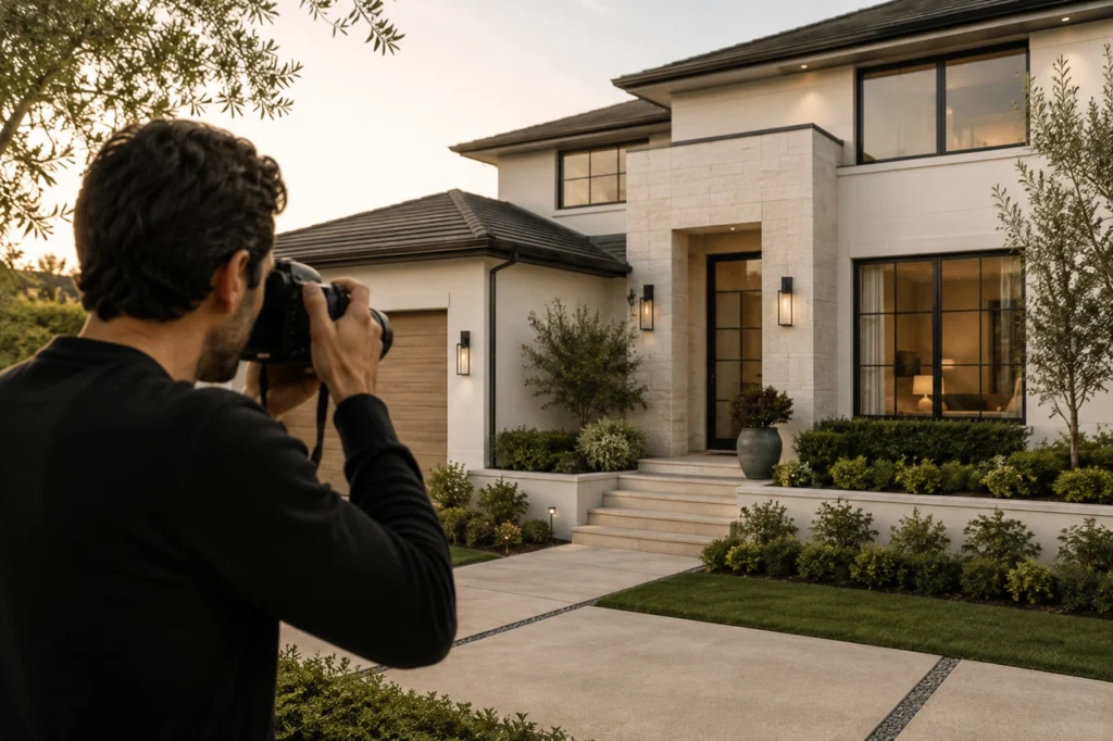 Landlord organizing documentation and photos to comply with California AB 2801 deposit rules
