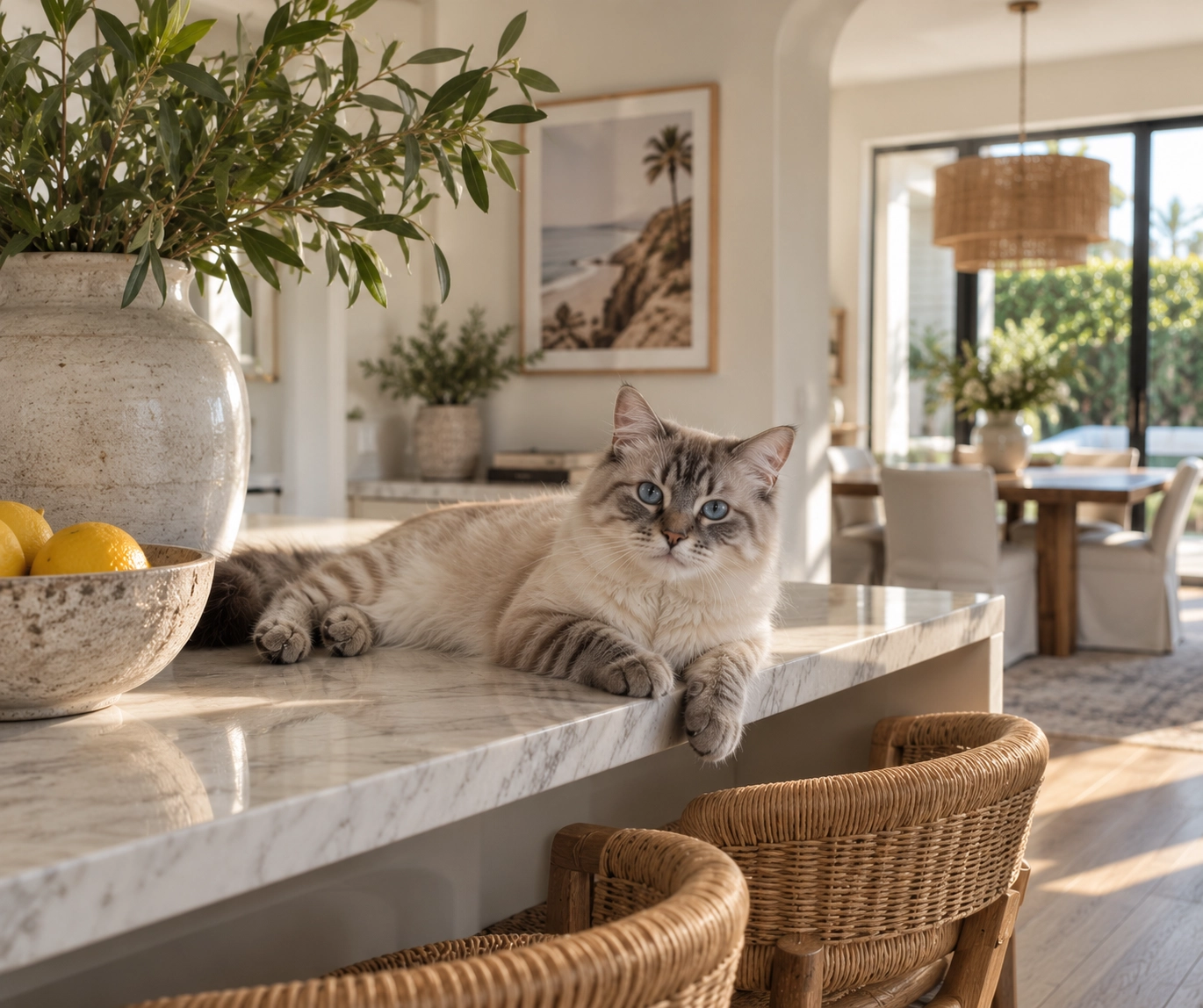 Coastal Orange County rental home marketed as pet-friendly to widen the tenant pool
